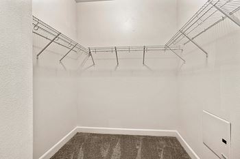 Spacious walk-in closets - First and Main Apartments
